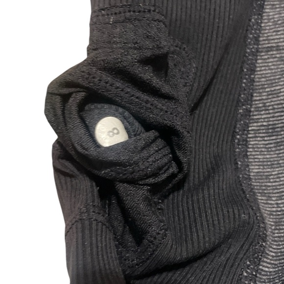 lululemon athletica Women's Gray and Black Top - Picture 3 of 3